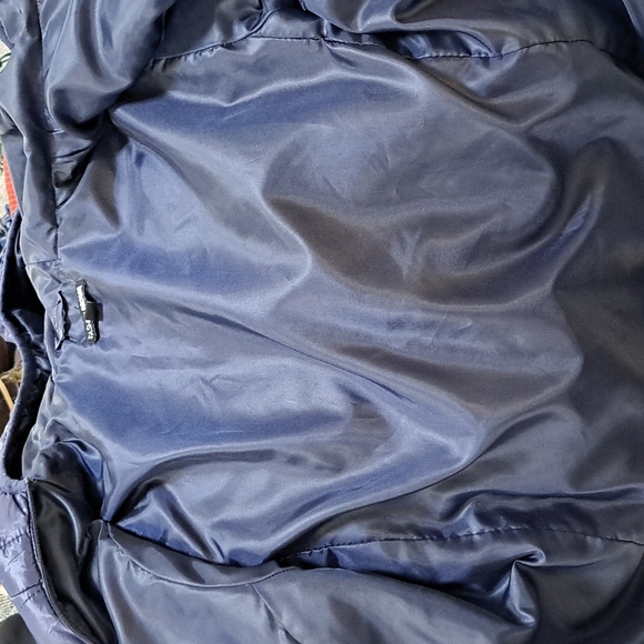 Fashion Nova Dark Blue Puffer Coat. Size Medium NWOT - Picture 8 of 11